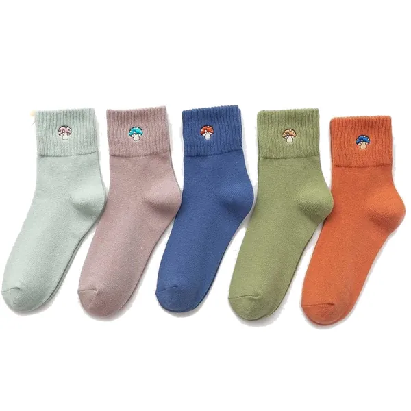 Mushrooms Socks Cute and Fun Socks Fashion Socks Aesthetic Mushroom Accessories for Women Girls