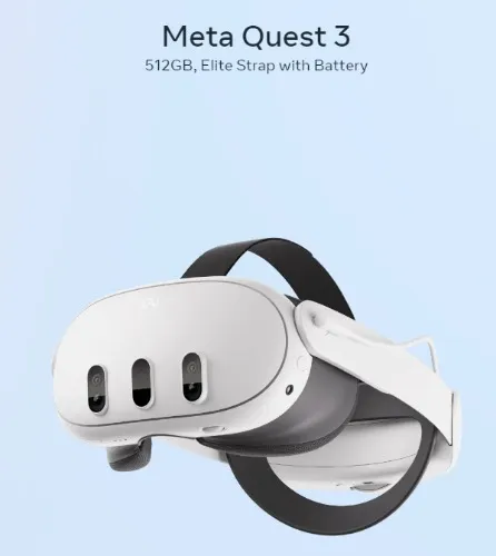 Meta Quest 3 512GB Elite strap + Battery pack