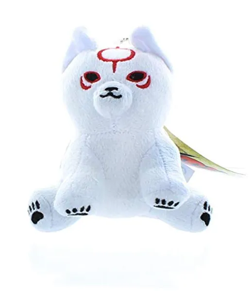 Multiverse Studio Okamiden 4" Chibiterasu Plush Keychain
