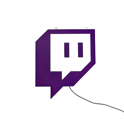 Twitch Glitch LED Neon Light Sign