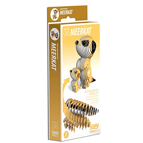 EUGY 3D Meerkat Model, Craft Kit - Meerkat