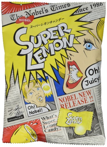 Japanese Extreme Super Sour Lemon Flavored 3 Layered Intense Candy Challenge - 