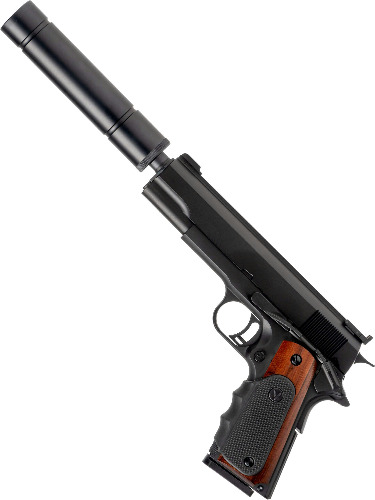 VORSK VX-9 1911 GBB Pistol w/Suppressor