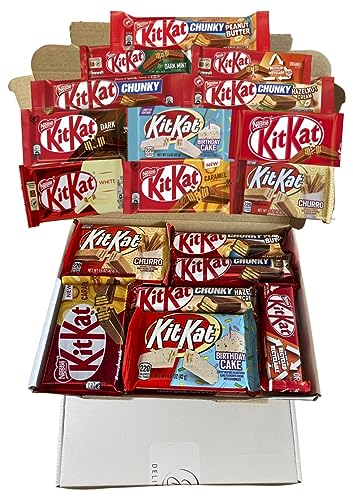 Ultimate Kit Kat Selection Box - An Amazing Variety of all your Favourite Kitkats - Perfect Chocolate Gift for All - Exclusive To Delivrowe