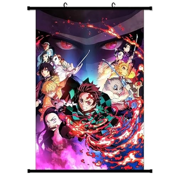 Throne | XSaitoX | Demon Slayer Poster Wallscroll Shippuden Leinwand ...