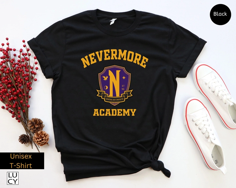 Nevermore Academy Shirt, Nevermore Tee
