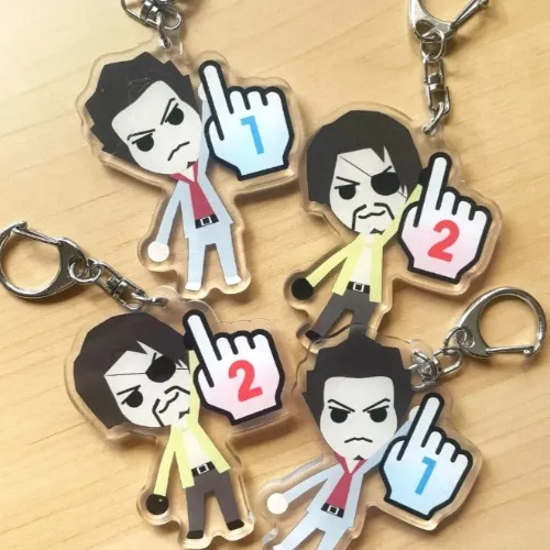 Mii styled Majima Goro Charm