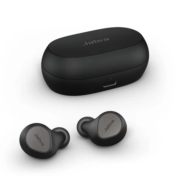 Jabra Elite 7 Pro in Ear Bluetooth Earbuds - Adjustable Active Noise Cancellation True Wireless Buds in a Compact Design with Jabra MultiSensor Voice Technology for Clear Calls - Titanium Black - Elite 7 Pro Titanium Black