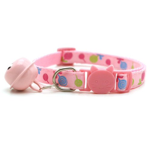 Candy Neko Petplay Collar - Lollipop Pink
