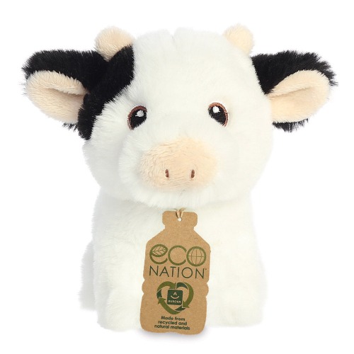 Eco Nation Mini Cow Soft Toy | Default Title