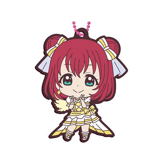Love Live! Sunshine!! - Aqours Next Sparkling - Character Capsule Rubber Key Chain Mascot Vol.16 [In Stock] - Ruby