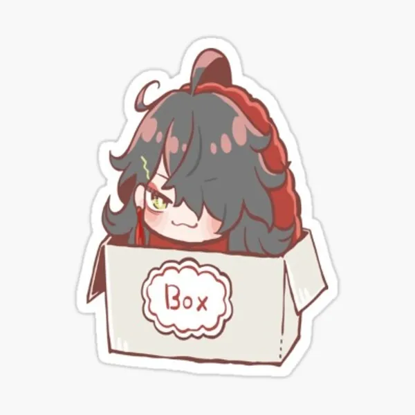 Cute Vox Akuma _ Luxiem Sticker by Blood of GHOST ⭐⭐⭐⭐⭐