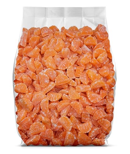 Orange Slice Wedges Candy - 5lb Bulk Orange Slices Candy - Gummy Fruit Slices - Bulk Candy Bag