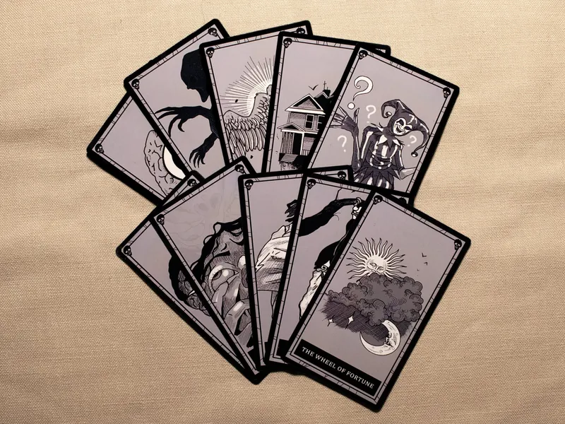 High Quality Phasmophobia Tarot Cards