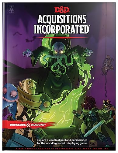 Wizards of the Coast Dungeons & Dragons Acquisitions Incorporated Hc (D&d Campaign Accessory Hardcover Book)