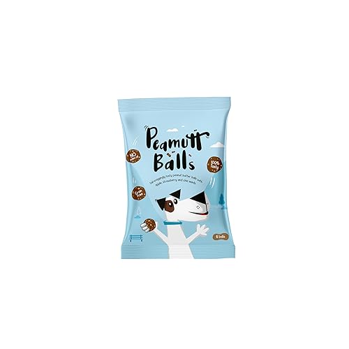 Peamutt Butter Balls, 1 x 45g, Peanut Butter Dog Treat, Formulated for Dogs, No Palm Oil, Feed as a Treat or Reward, Suitable for Dogs over 4 Months - 45 g (Pack of 1)