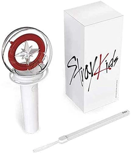 DIDIDIBOMB Stray Kids Lightstick,Cheering Lights for Concert Light Sticks/K-Pop Lightstick(with Bluetooth Function and Card White