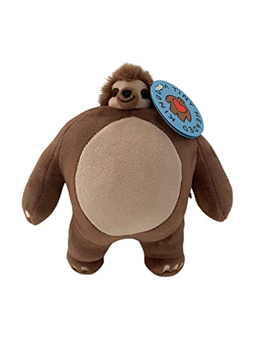 TINY HEADED KINGDOM Stuffed Animal, Sloth Plush Toy for Girls and Boys, Adorable Bear Stuffed Animals, Big Plushies Small Head, Shrunken Head Bear, Bear Stuffed Animal with Small Head, 7 in - Heep (Sloth)