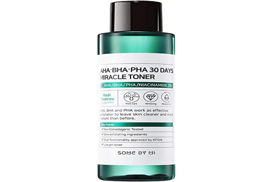 SOME BY MI Aha.Bha.Pha 30Days Miracle Toner 150ml, Anti-acne, Exfoliation, Hydration, Brightening, Calming, Refining Pore and Remove Dead Skin Cells, Mild, Teatree Leaf Water - 