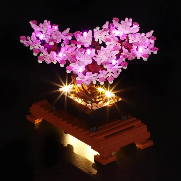 BRIKSMAX Led Lighting Kit for Bonsai Tree - Compatible with Lego 10281 Building Blocks Model- Not Include The Lego Set - 