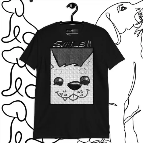 Smile! Shirt by JackalClothing