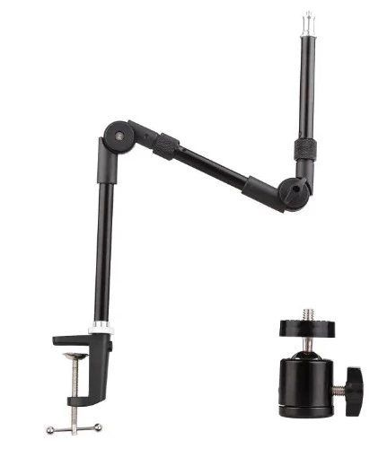 Flexible Foldable Desk Mount Stand Metal Bracket