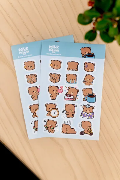 Sticker Pack - Mocha's Dailies