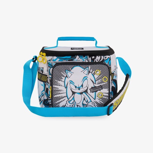 Sonic the Hedgehog Shimbun Square Lunch Cooler Bag | Default Title