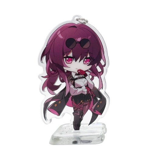 YJacuing Honkai: Star Rail Chibi Cute Acrylic Stand Figure Keychain - Kafka