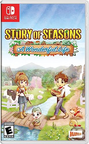 Story of Seasons: A Wonderful Life - Nintendo Switch - Nintendo Switch - Standard