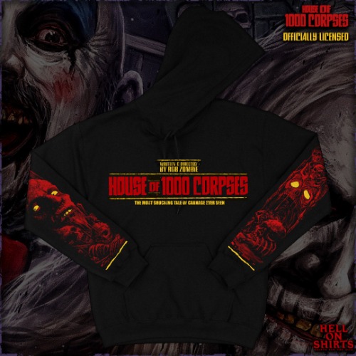 HOUSE OF 1000 CORSPES "FIREFLY" HOODIE | Small PULL OVER