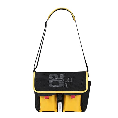 FIREFIRST x Hatsune Miku & Kagamine Rin/Len Crossbody Shoulder Messenger Bag - W26×H29×D9（cm） - Kagamine Rin/Len - Yellow