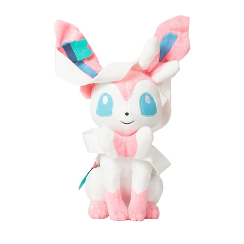 Sylveon Plush Toys Cartoon Characters for Boy Girl 8 Inch