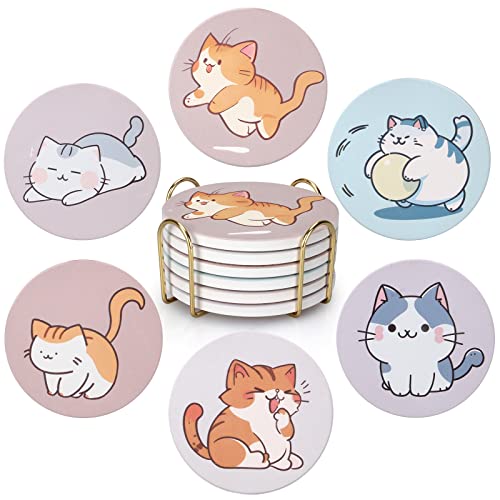 Cute Coasters (Set of 6)