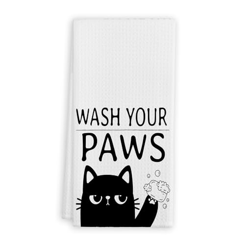 Black Cat Kitchen Towel