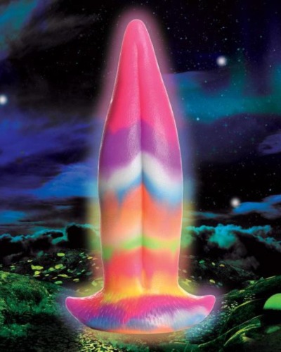 Unicorn Kiss Unicorn Tongue Glow-in-the-dark 8.5 Inch Silicone Dildo | Default Title