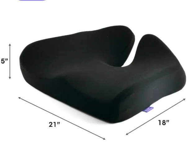 Pressure Relief Seat Cushion | Large / Black