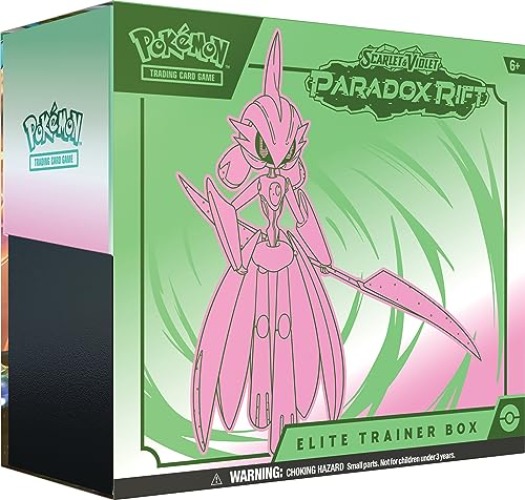 POKEMON TCG: Scarlet and Violet: Paradox RIFT: Elite Trainer Box - Iron Valiant - Paradox Rift - Iron Valiant