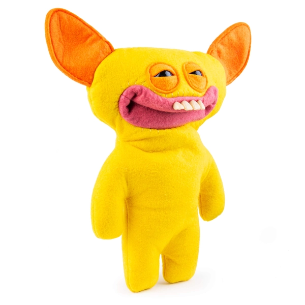 Fuggler, Funny Ugly Monster, 9 Inch Grin Grin (Yellow) Plush Creature with Teeth, for Ages 4 and Up