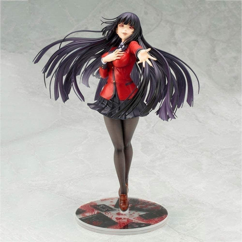 Mopoq Kakegurui Jabami Yumeko Handmade Model 1/8 Adult PVC Figure Action Figure Desktop Darling Statue Anime Model Decoration Art Gift 22cm The Best Christmas
