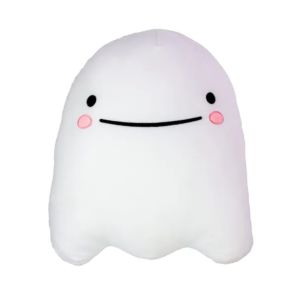 16 Inch Spooky The Ghost Squish Plush Pillow - Snuggaboos Original Cute Super Soft Plushie Toy