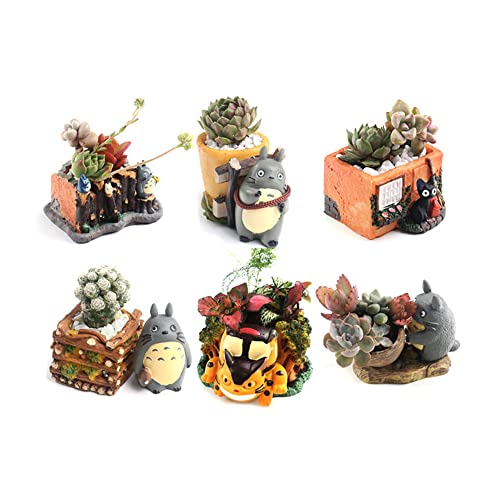 Totoro Succulent Pots
