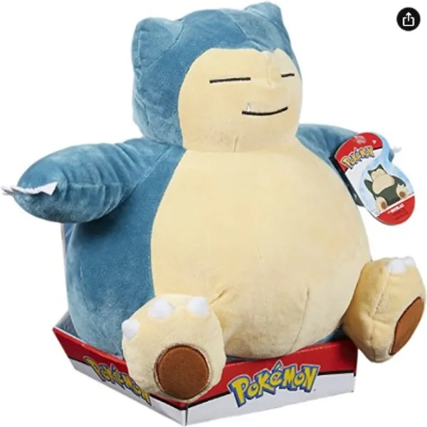 Pokemon Snorlax Plushie 30.5 cm(Amazon)