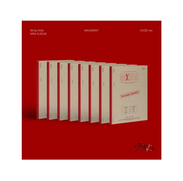 Stray Kids - MAXIDENT [CASE ver.] Album+Pre-Order Benefit (Random ver.)