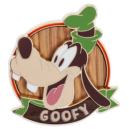 Goofy Wood Inlay Pin | Disney Store