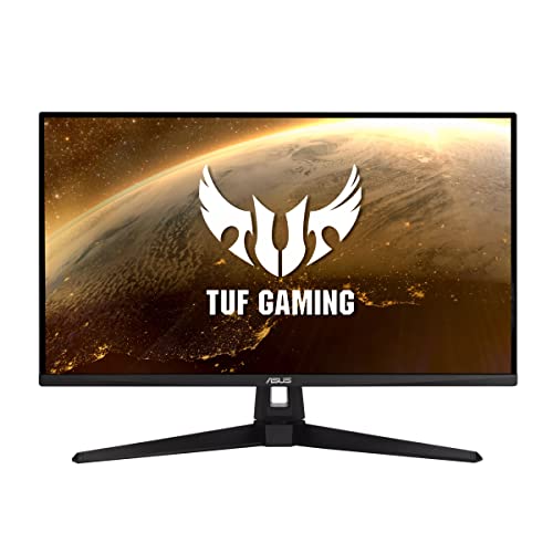 ASUS TUF Gaming VG289Q1A 28” Monitor, 4K UHD (3840 x 2160), IPS, Adaptive-Sync/ FreeSync, Eye Care, DisplayPort HDMI, DCI-P3 HDR 10, Shadow Boost, Black - 28" IPS 4K HDR
