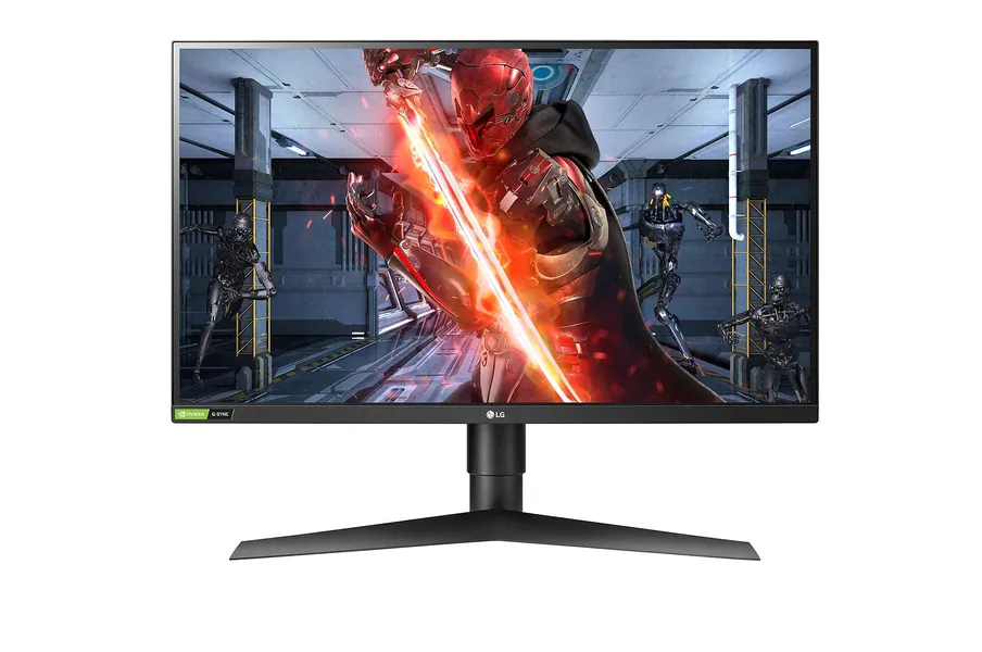 LG Ultragear 27GL83A 27 Inch QHD IPS Gaming Monitor, sRGB 99 Percent, 1ms (GTG), 144Hz, G-Sync Compatible, Radeon Freesync, HDR10, HDMI, Black