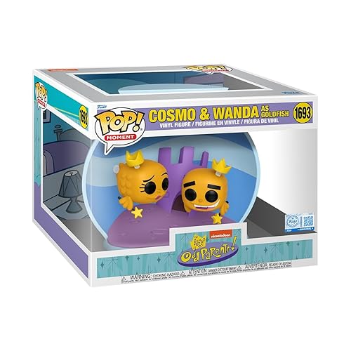 Funko Pop! Moment: Fairly OddParents - Cosmo & Wanda as Goldfish