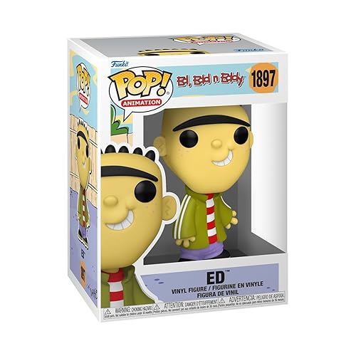 Funko Pop! Animation: Ed, EDD n Eddy - Ed, with Chase (Styles May Vary)