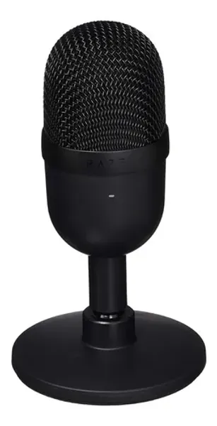 Micrófono Razer Seiren Mini condensador supercardioide negro clásico - $ 13.999 ARS